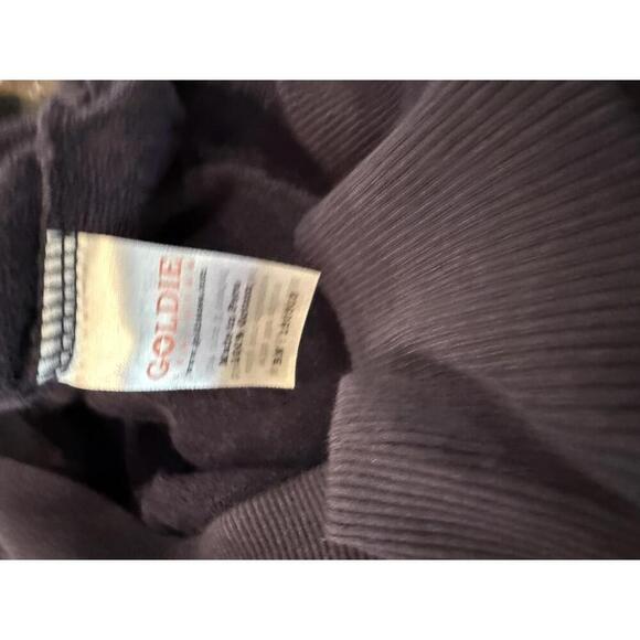 Goldie Rococo Floral Puff Sleeve Blue Sweatshirt NWOT - Picture 7 of 8